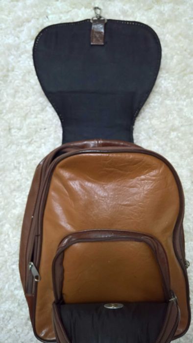 Rucsac/Geanta piele naturala