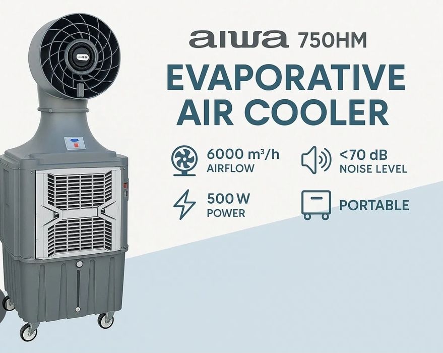 Воздушный кулер 400$ AIWA (Grey Steel) — Мощная прохлада в стиле Hi-Te