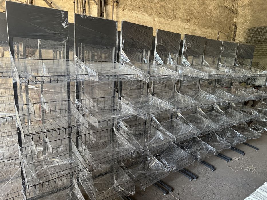 Стеллаж полка витрина стойка для рекламы