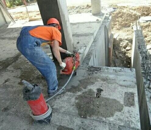 Алмазная резка/бурение Бетон кесиш тешиш перфоратор услуга