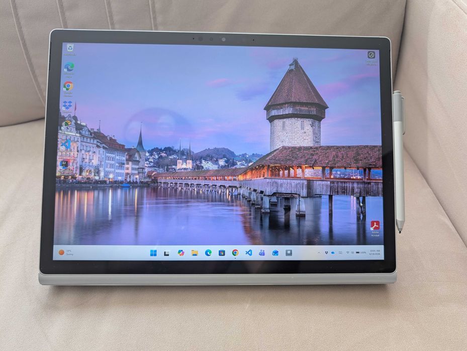 Microsoft Surface Book 3 15" i7 32GB GTX 1660 Ti + Surface Dock + Arc Mouse + Pen - PACHET COMPLET