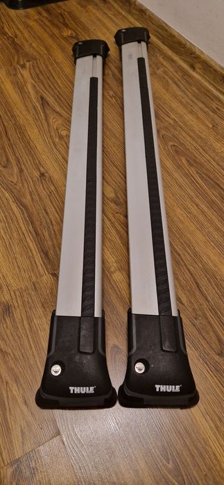 Set Bare Thule Wingbar Edge cu prinderi Raised Rail