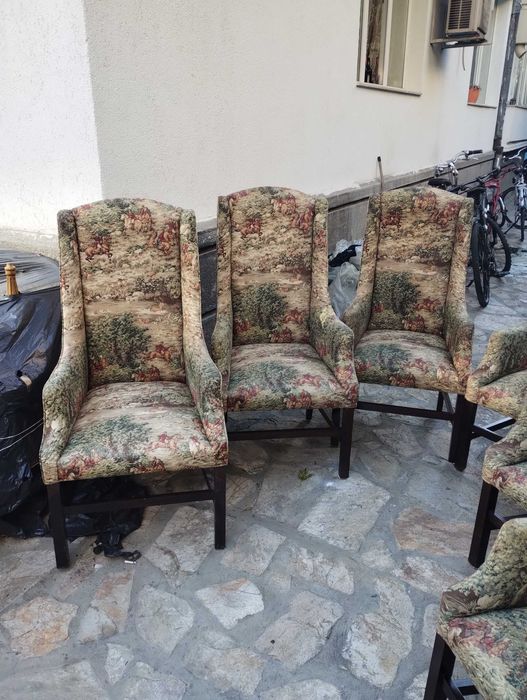 6 бр кресла - ловни мотиви