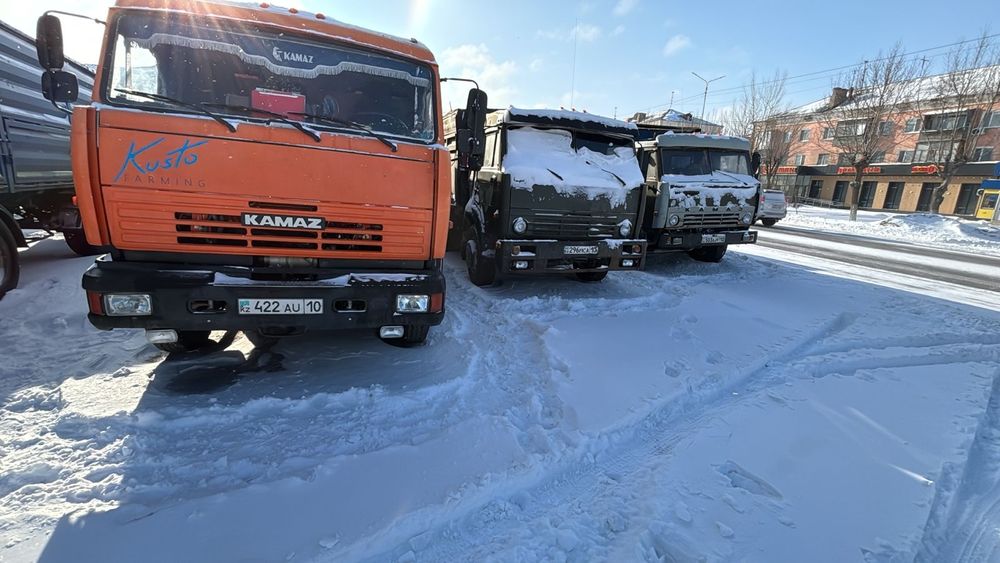 Услуги перевозки, погрузки, КамАЗы-Самосвалы