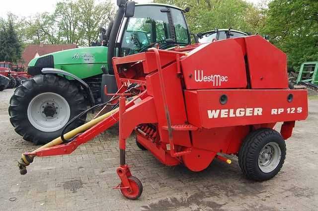 Presa Welger Rp 12 S RP 200 RP 202 balot 120x120 Claas Rollant Krone