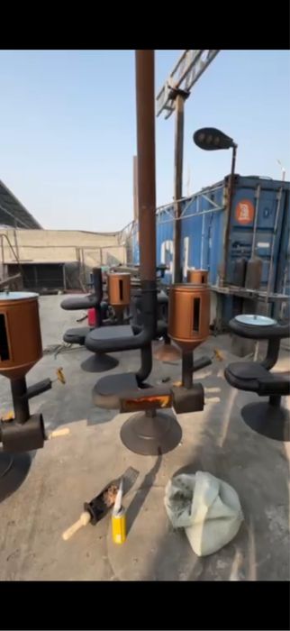 Опилка печка до 60 кв