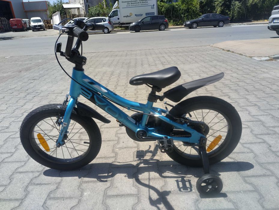 X Детски алуминиев велосипед 16" SPECIAL син