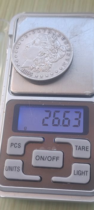 Moneda 1 dolar american 1895