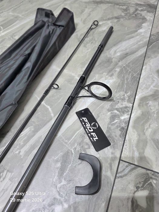 SET 4 Lansete FL LEGEND CARP 3.90 m 3.75 Lbs 2 tronsoane