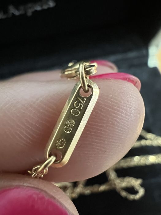 Золотая церочка с подвеской Chopard