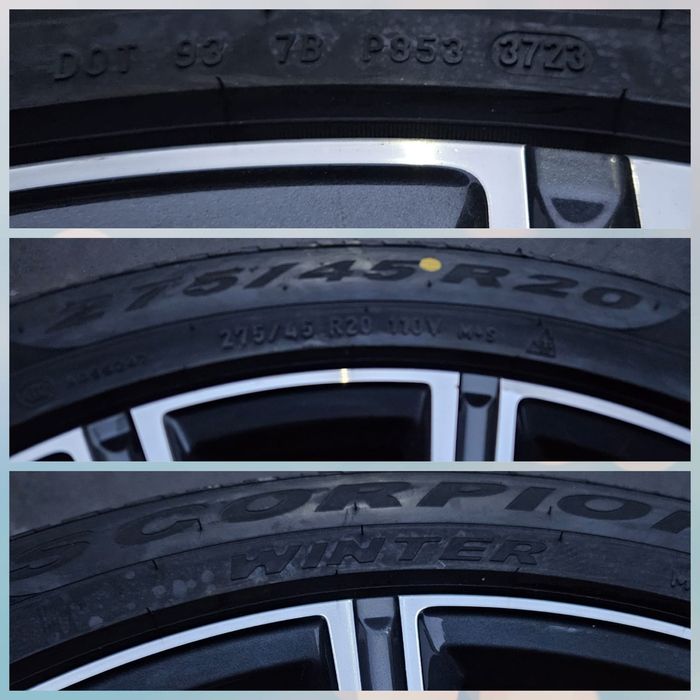 Anvelope BMW X5 2024,0Km anvelopele,O Km jantele