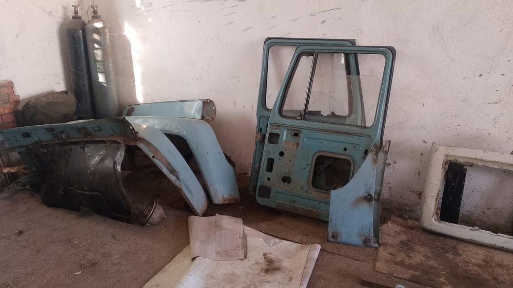 Двигатель  и кабина на газ 3307