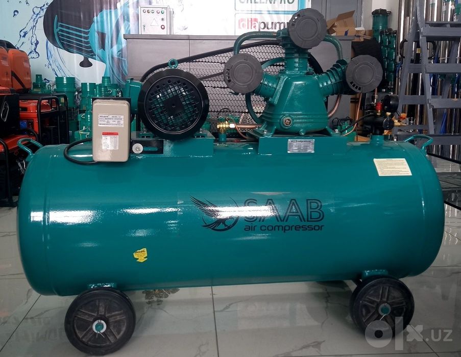Воздушный компрессор масляный поршневой havo kompressor 10bar 300L