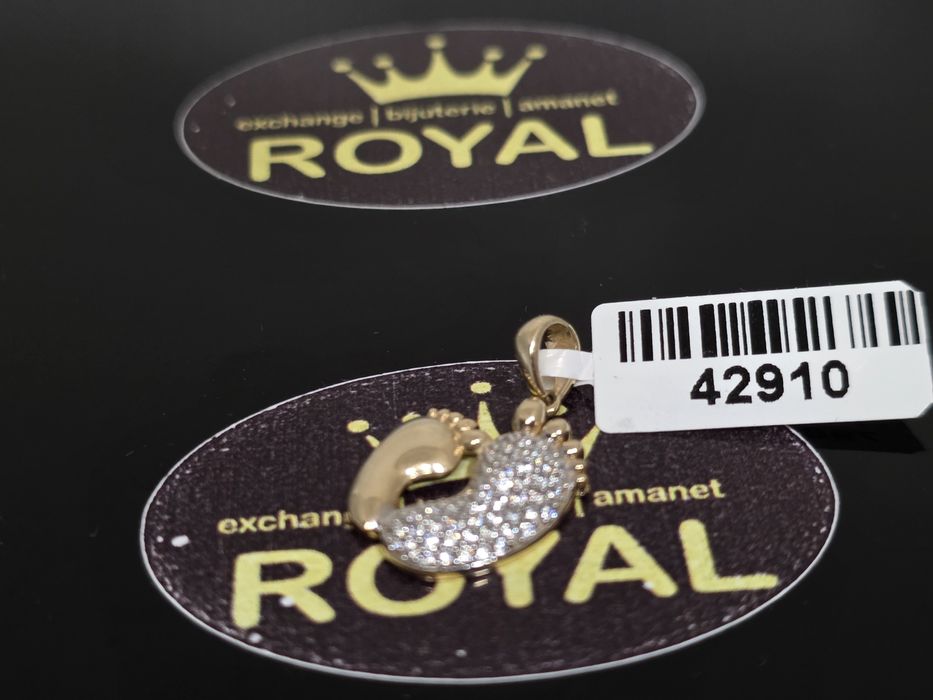 Bijuteria Royal: Pandantiv aur 14k/1.60 gr