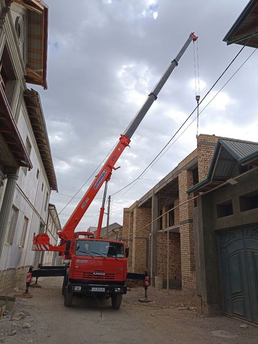 Avtokran xizmati 16ton 18metr 25ton 28metr