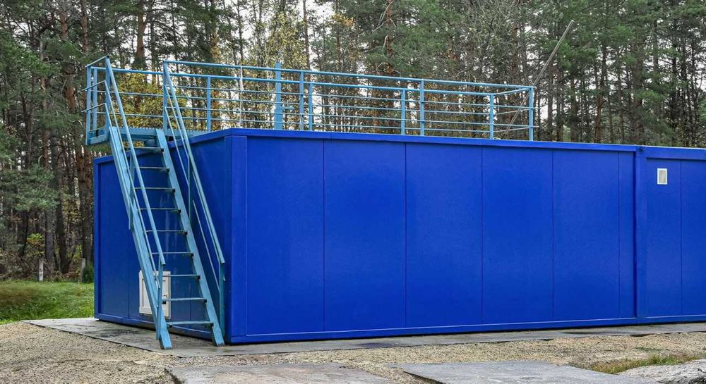 МБР, очистные сооружения контейнерного типа