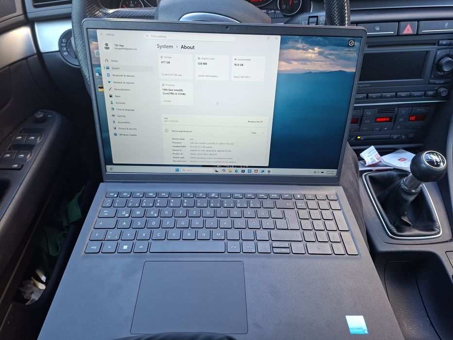 Laptop dell inspiron dc15250