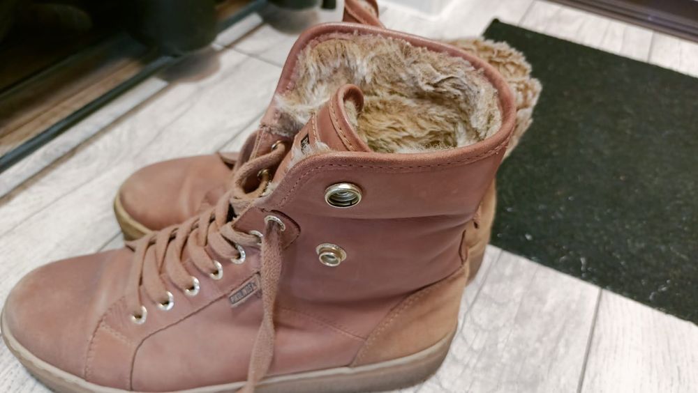 Сапоги зимние натуральная кожа