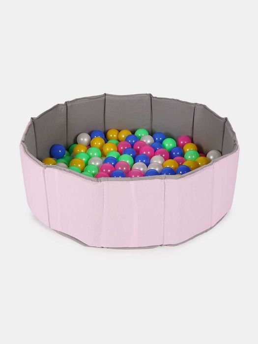 Детский сухой бассейн без шариков UNIX Kids Смайл / Smile 100 см,