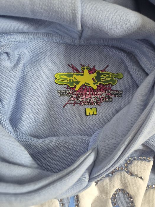 Spider hanorac baby blue ‼️