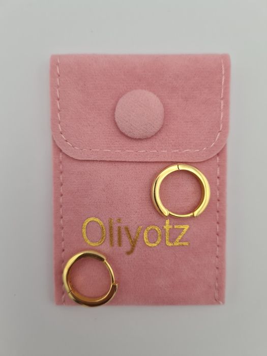 Cercei Oliyotz Gold cu zirconiu