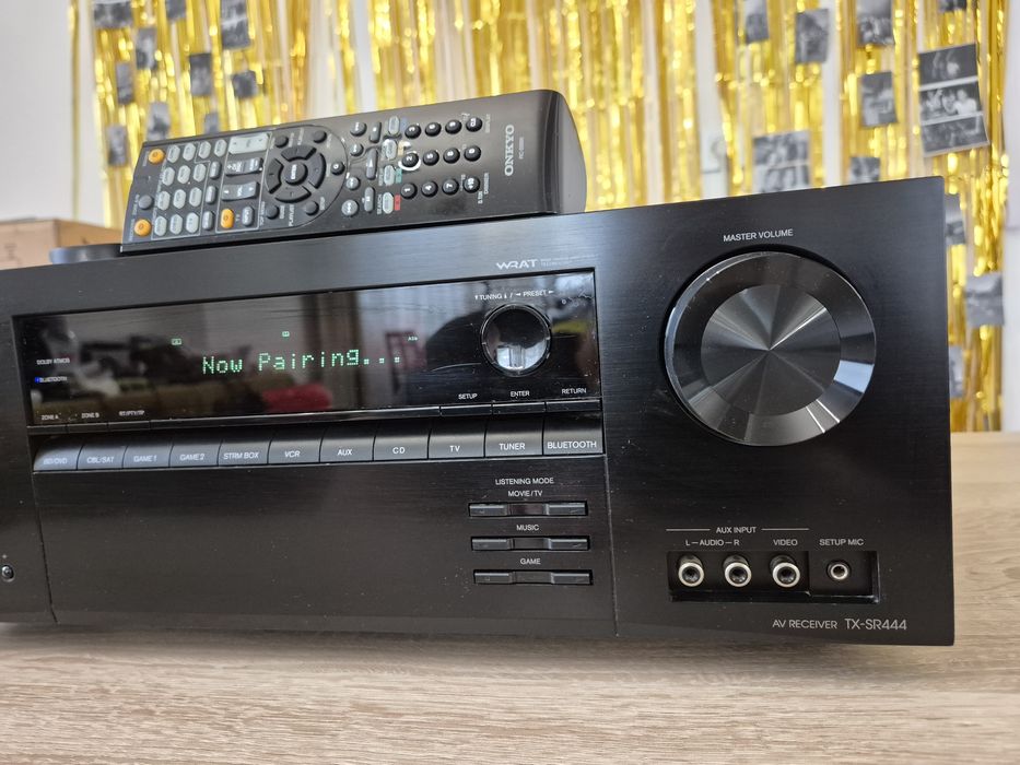 Receiver 7.1 Onkyo TX-SR444 - Dolby Atmos - 4K - impecabil