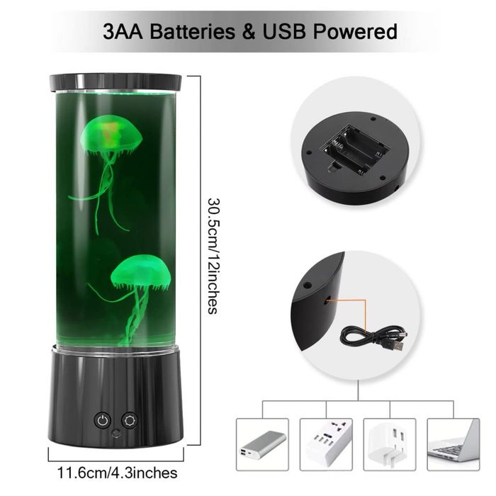 Lampa decorativa cu meduze LED