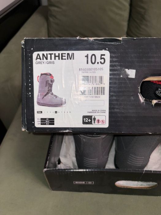 Сноубордические ботинки Ride Anthem, 44размер