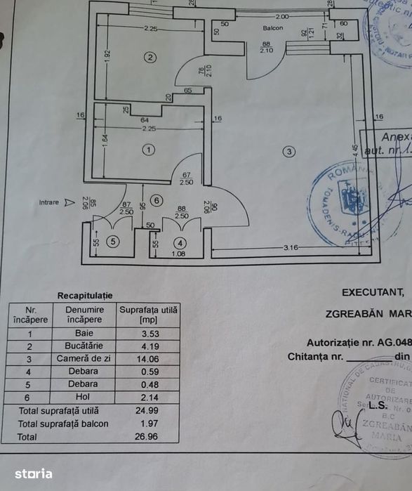 GARSONIERĂ COMFORT 1 BLOC 1989 | Etaj 3/4 |Balcon inchis|str. Alunului