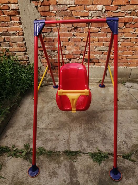 Vand Hinta Balansoar Leagan cu cadru Metalic pentru copii, NOU 299 Lei