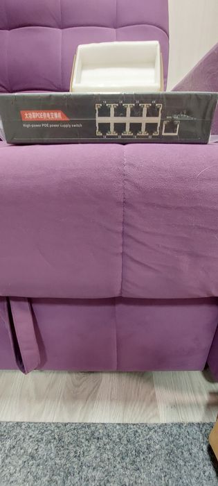 Коммутатор  POE Питания на 24V