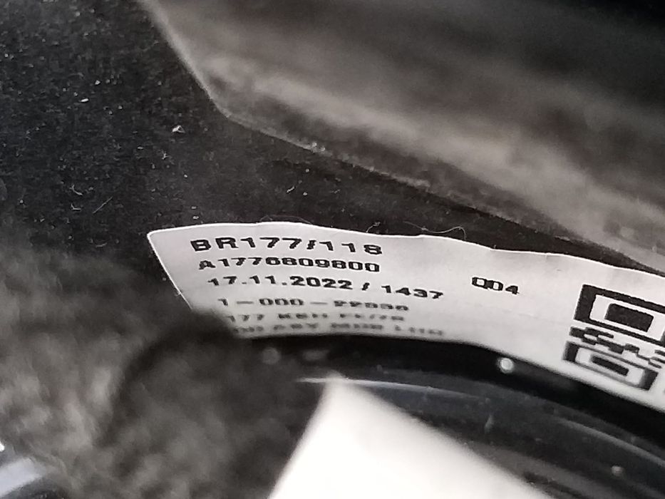 Grile ventilatie bord centrale buton start stop mercedes a class w177 a1779051001 a1776809800