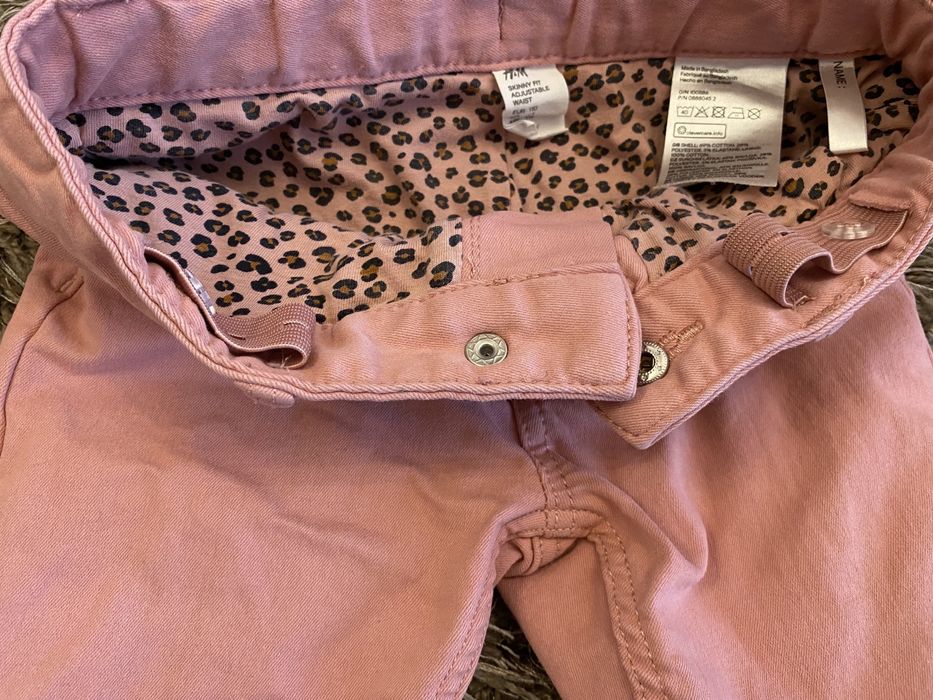 Подплатени дънки H&M 110 р-р (4-5 г.)