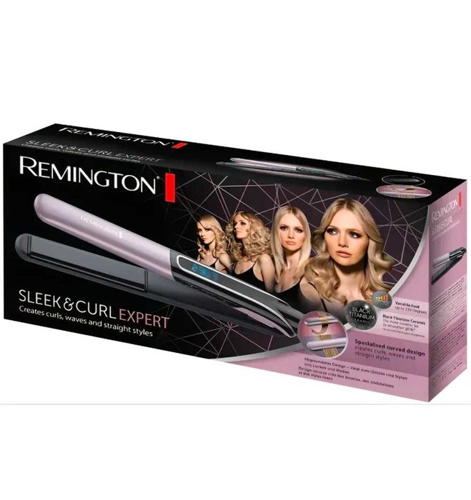Утюжок Remington Sleek and Curl Expert S6700