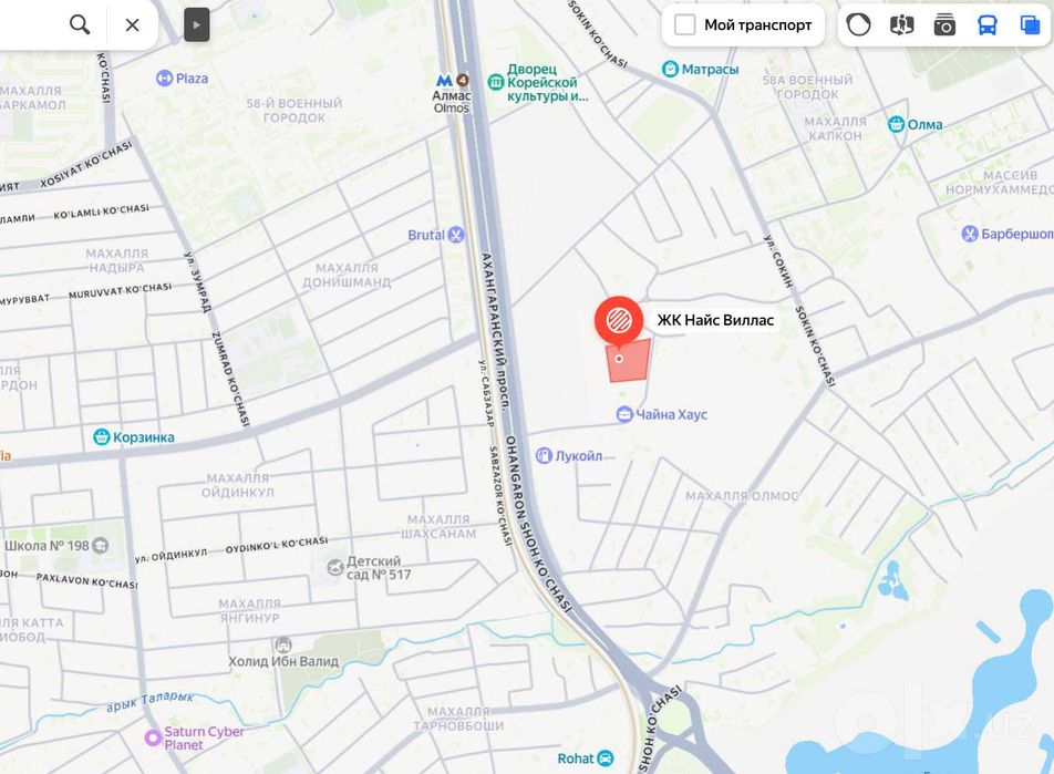 ||| Яшнабад 2-комнт. 78м2 в новостройке