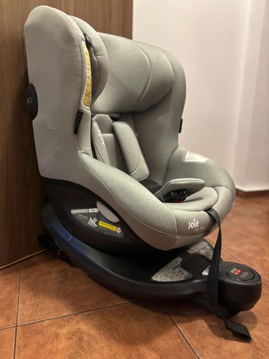 Scaun auto Joie I-SPIN 360° E GRAY FLANNEL, 61 - 105 CM, TESTAT ADAC