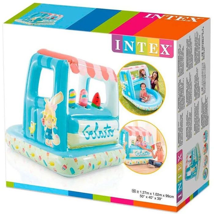 INTEX детский надувной бассейн 127×102 basseyn bolalar baseyni