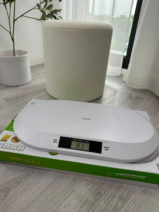 Cântar electronic bebeluși Esperanza Bebe EBS019 – Ca nou, în cutie