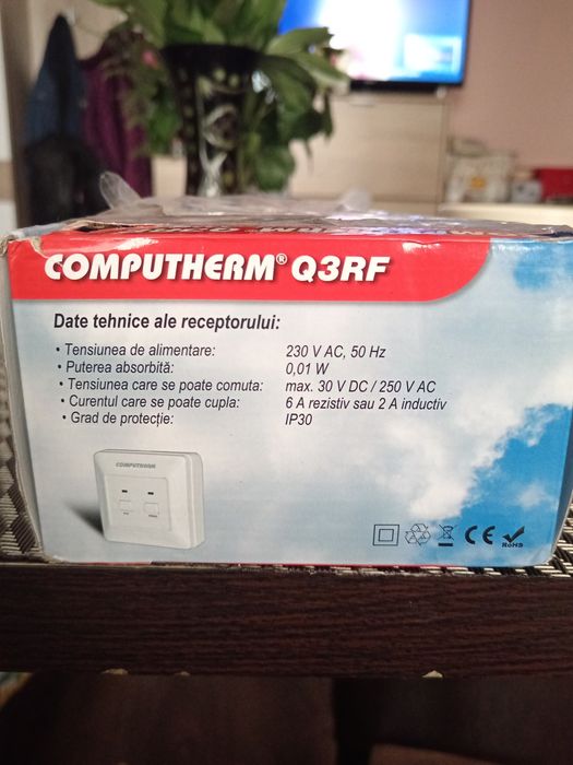 Vând centrală termică, termostat de cameră