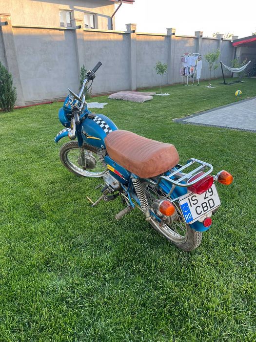 Motocicleta Minsk 125, inmatriculata