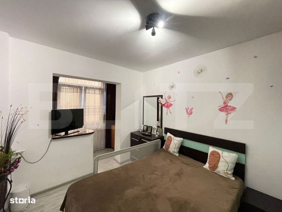 Apartament 3 camere, 53 mp, zona Shaorma Amicii