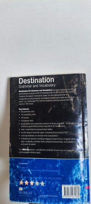 Destination B1 , Grammar and Vocabulary with Answer Key