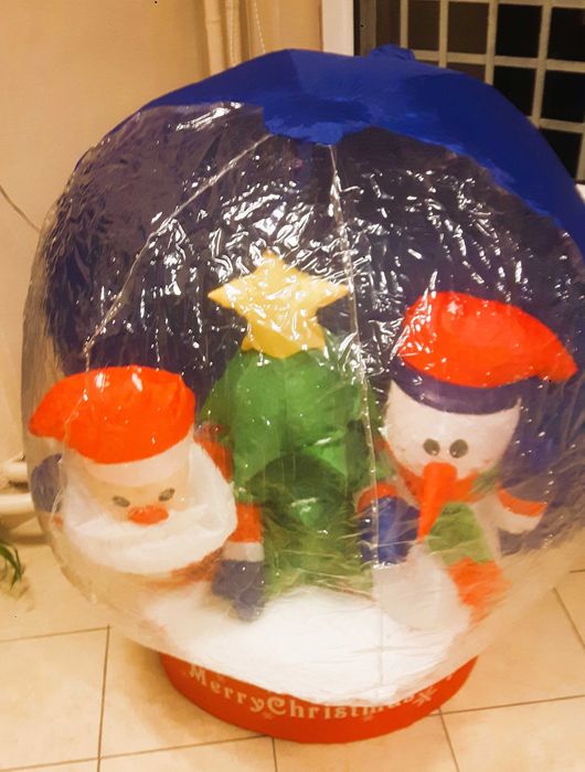 Надуваема Коледна ирачка-Декорация