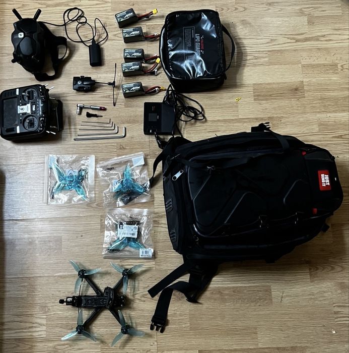 IFlight nazgul Evoque 6s F5X hd, Dji VR v2, Radiomaster TX16S, Smart charger ISDT