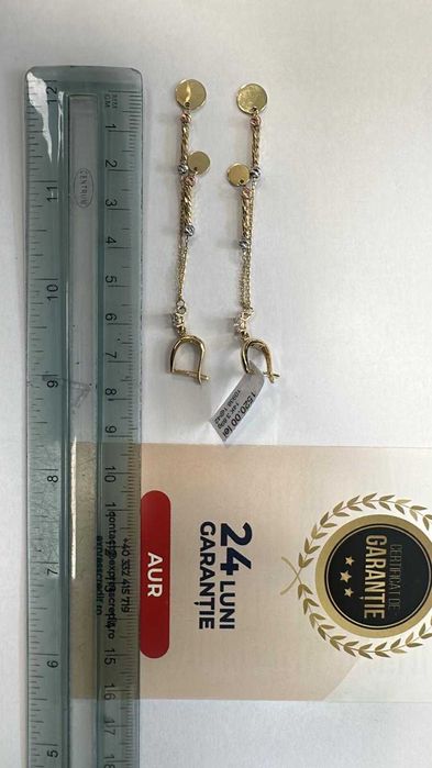 Cercei aur 14K 3.89 GR (Ag45 B:10938.42)