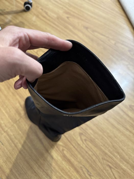 Сапоги  basconi кожаная