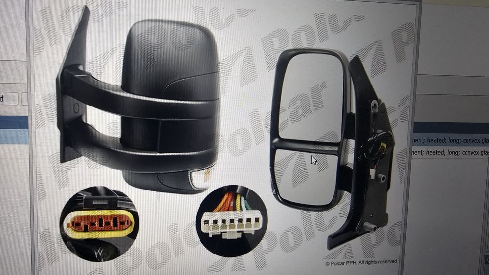 Oglinda noua stanga/dreapta Iveco Daily 2011_2012_2013_2014