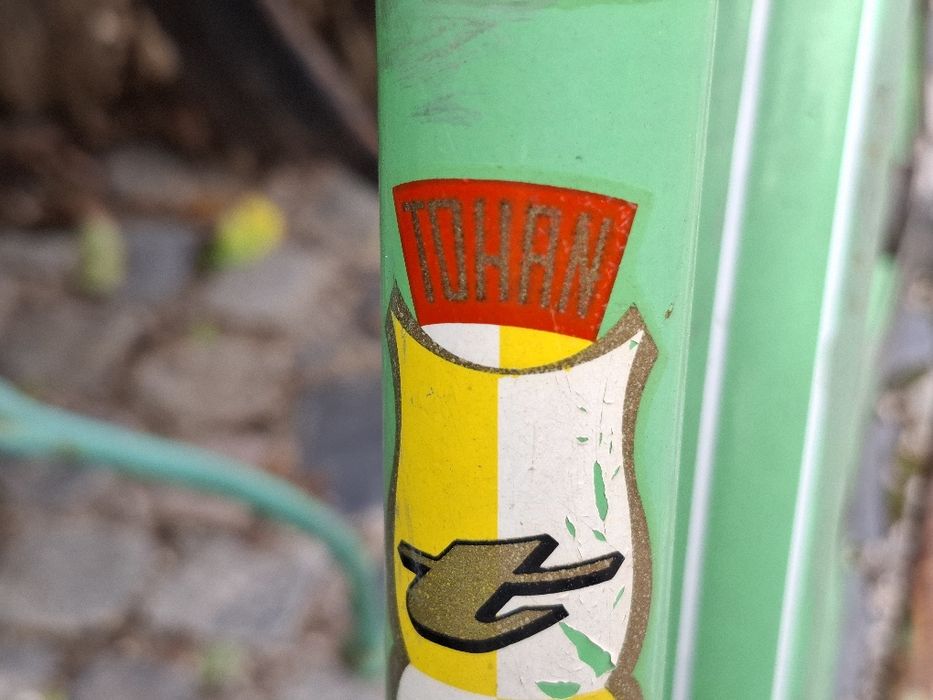 Bicicletă veche Tohan, anul 1980