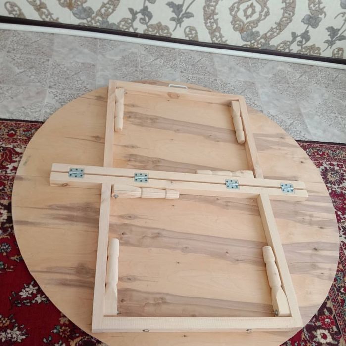 Жиналмалы дөңгелек үстел