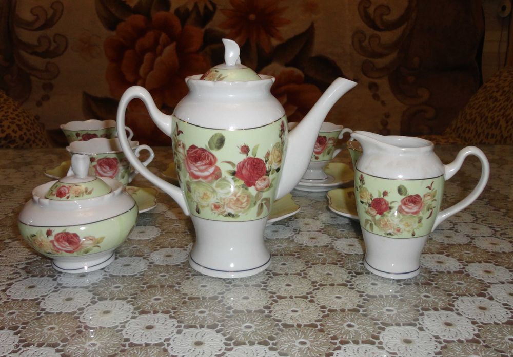 Кофейный сервиз SHAHANA версаче 15 предметов